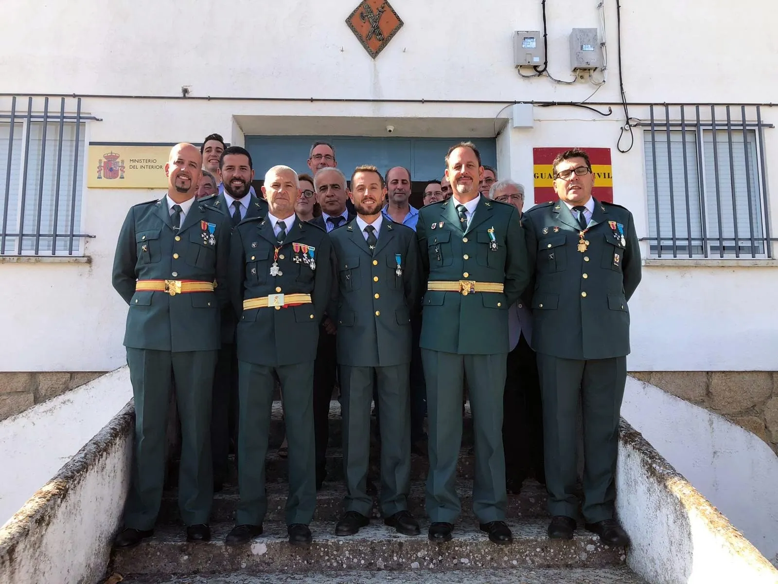 Foto 7 - La Guardia Civil celebra en la comarca de Vitigudino el d&iacute;a de la Virgen del Pilar  