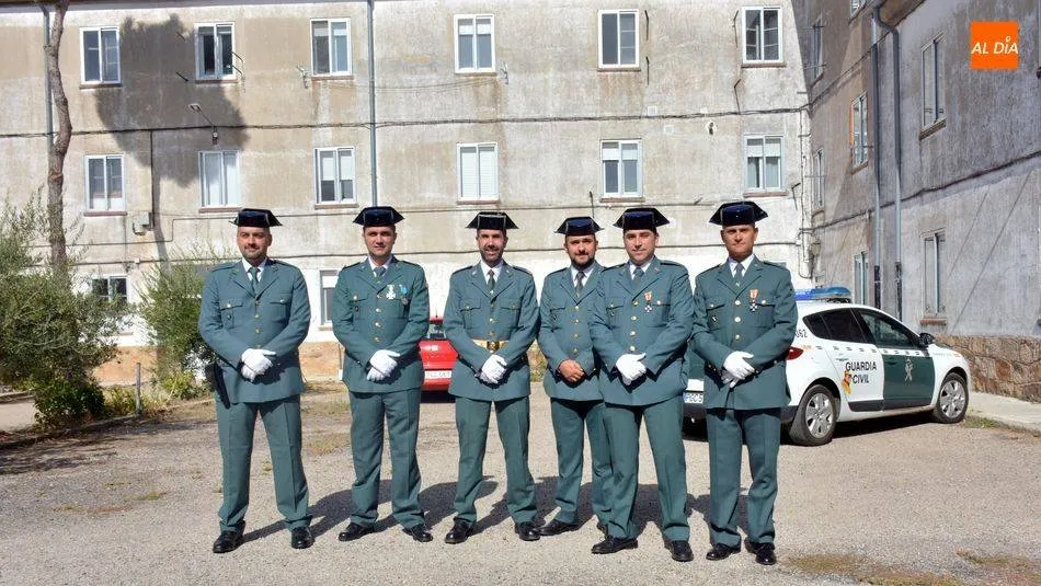 Foto 3 - La Guardia Civil celebra en la comarca de Vitigudino el d&iacute;a de la Virgen del Pilar  