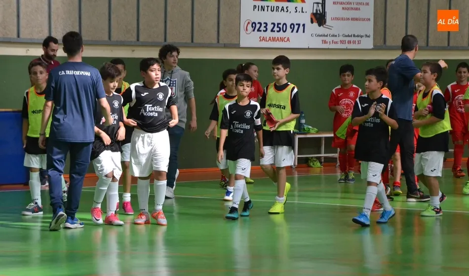 Foto 9 - La formaci&oacute;n A se lleva el intens&iacute;simo primer derby federado de los alevines del III Columnas  