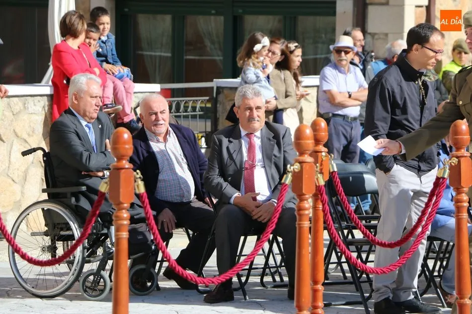 Emotivo acto de Jura de Bandera en Barruecopardo con el Regimiento de Ingenieros