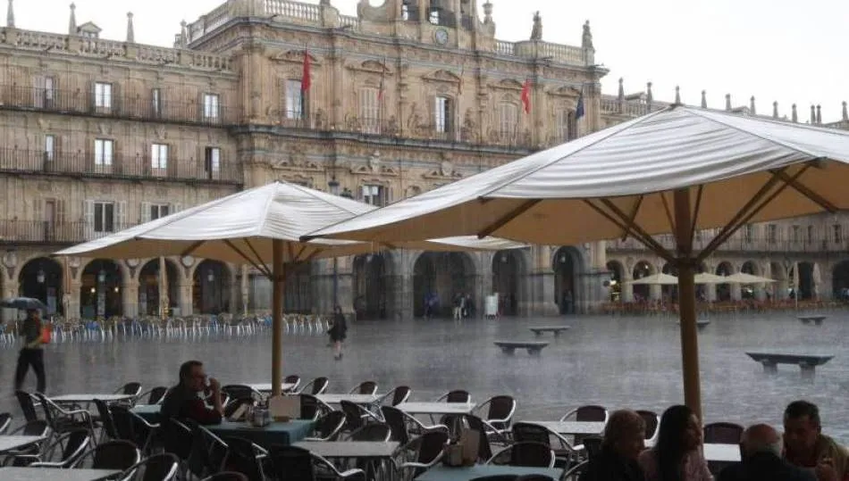 La semana empezará con lluvia en Salamanca, según la AEMET