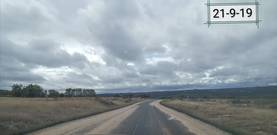 Foto 6 - Peligroso estado de la carretera entre Yecla de Yeltes y el puente de Bogajo  