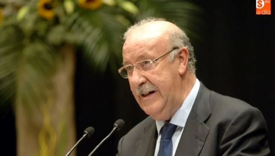El exseleccionador de fútbol Vicente del Bosque