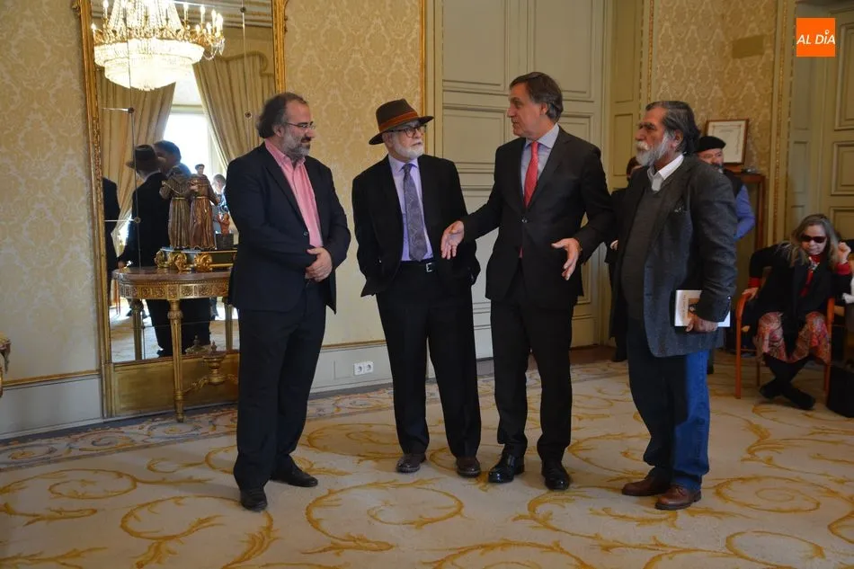 Foto 11 - Iv&aacute;n O&ntilde;ate y David Cort&eacute;s Cab&aacute;n, nuevos &lsquo;Hu&eacute;spedes Distinguidos&rsquo; de Salamanca