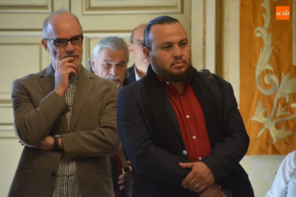 Foto 7 - Iv&aacute;n O&ntilde;ate y David Cort&eacute;s Cab&aacute;n, nuevos &lsquo;Hu&eacute;spedes Distinguidos&rsquo; de Salamanca