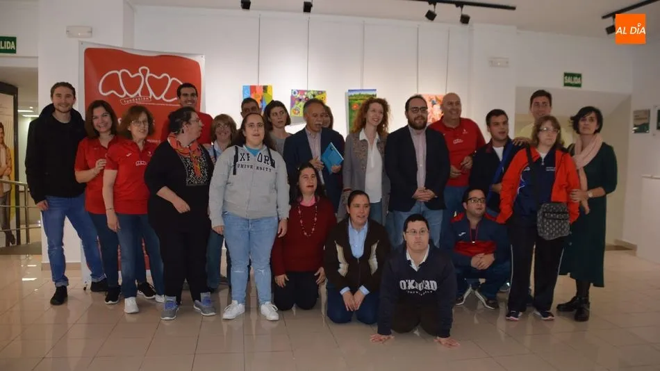 Inauguración de la exposición en el Espacio Joven de Salamanca. Foto: Lydia González