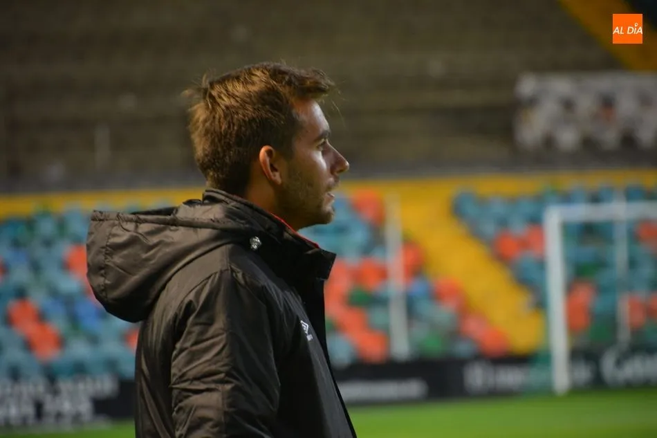 Pablo Cortés, durante el partido