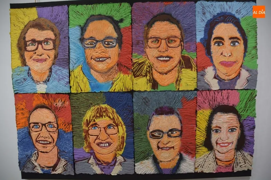 Foto 5 - El Espacio Joven expone las obras de 14 artistas del Taller de Artes Pl&aacute;sticas de la Fundaci&oacute;n...