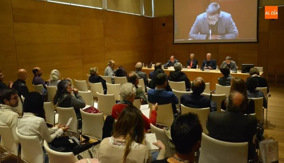 Sesión inaugural de estas jornadas en el Centro de la Memoria Histórica de la plaza de los Bandos. Foto de Lydia González