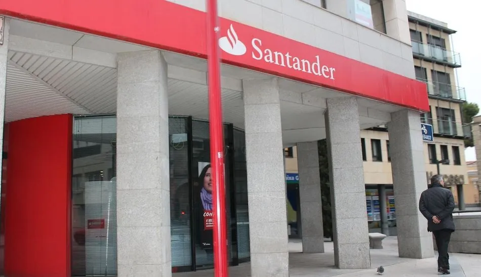 Una oficina de Banco Santander / EP