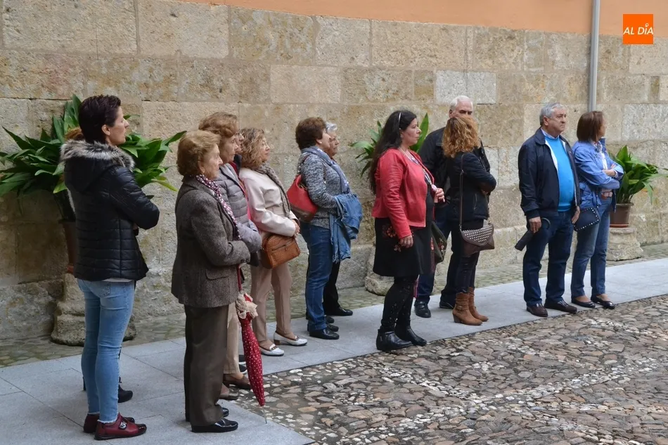 Foto 8 - La zona noble del Palacio Episcopal recibe a sus primeros visitantes de calle tras m&aacute;s de 2...
