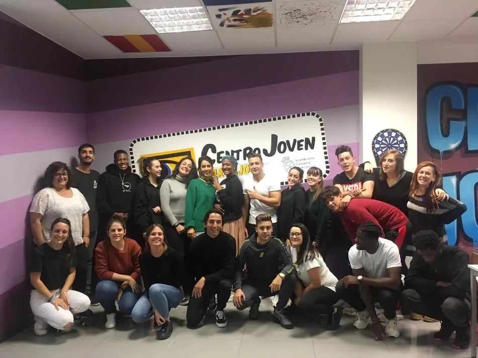 Foto 4 - J&oacute;venes de Carbajosa participan en una jornada del proyecto &lsquo;Europe&acute;s Got Talent