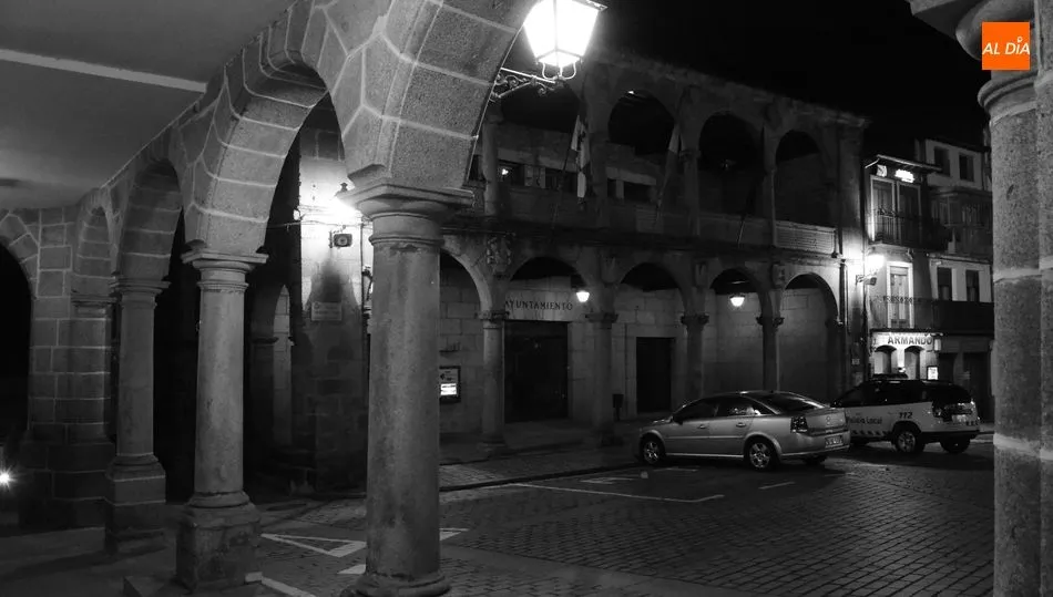 Ayuntamiento de Béjar en la Plaza Mayor