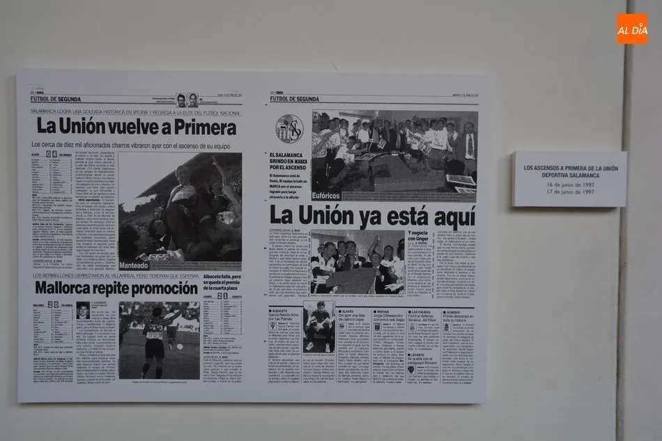 Foto 6 - &lsquo;SALAMARCA. Las p&aacute;ginas m&aacute;s brillantes del deporte salmantino&rsquo;, una exposici&oacute;n para...