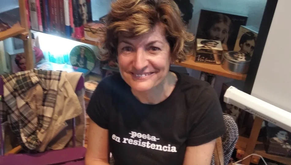 María Ángeles Pérez López, poeta y profesora de la Universidad de Salamanca