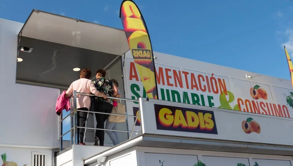 El tráiler de Gadis recorrerá durante los dos próximos meses más de 30 localidades de Galicia y Castilla y León