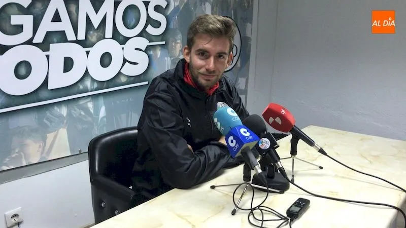 Pablo Cortés durante la rueda de prensa / Pedro Zaballos