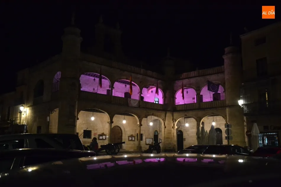 Foto 5 - La noche mirobrigense se engalana de rosa con motivo del D&iacute;a contra el C&aacute;ncer de Mama  