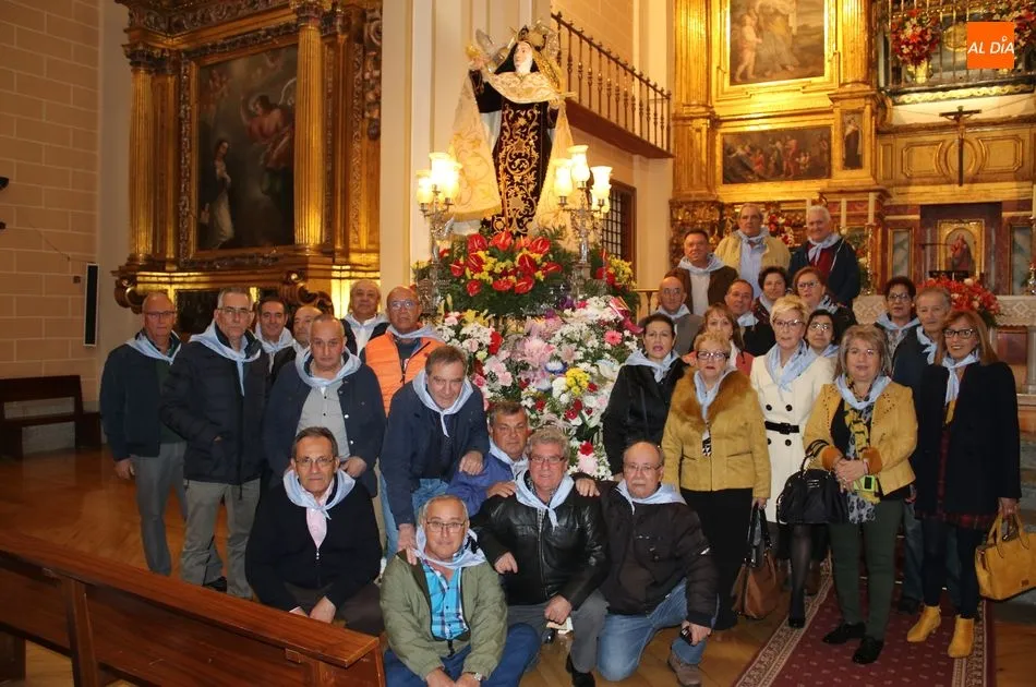 Los quintos del 56 en la iglesia de la Anunciación