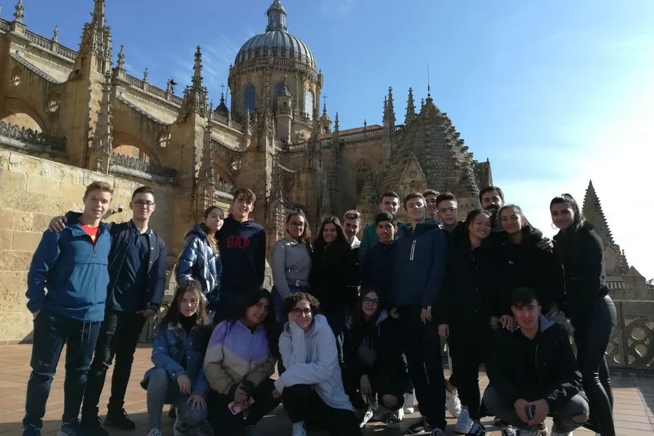 Los alumnos han visitado las Torres de la Catedral de Salamanca