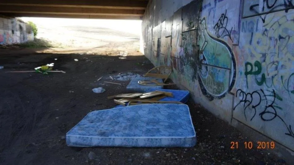 Vertidos en la zona del Zurguén