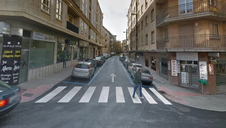 Calle Pinto, junto a la Cuesta de Sancti Spíritus. Foto de Google Maps