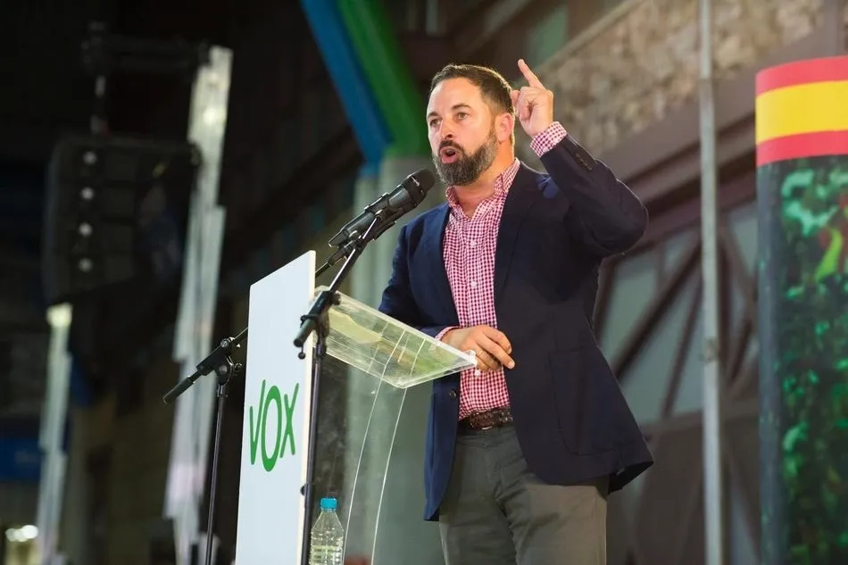 El presidente de Vox, Santiago Abascal / EP