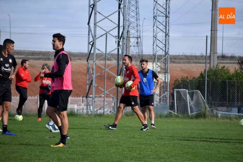 Un entrenamiento de Unionistas en Las Pistas