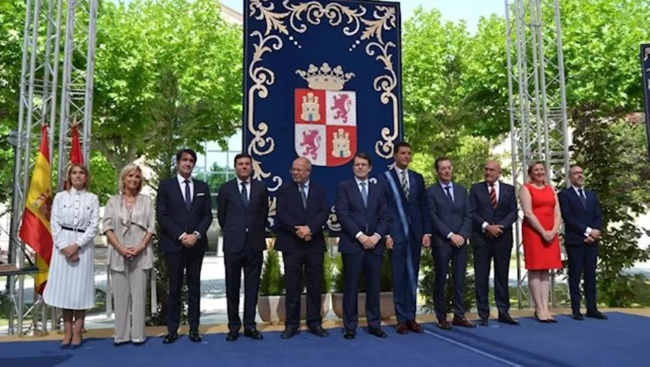 Presidente y consejeros de Castilla y León. Foto de Europa Press