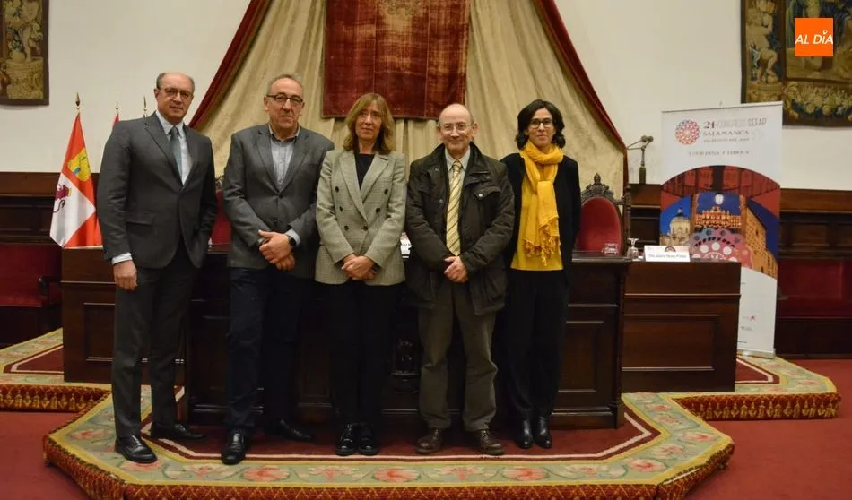 El Paraninfo de la Universidad ha acogido esta tarde el acto inaugural del congreso. Foto: Lydia González