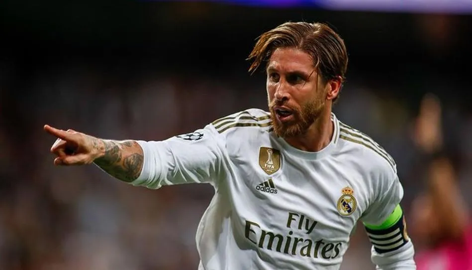 El capitán del Real Madrid, Sergio Ramos