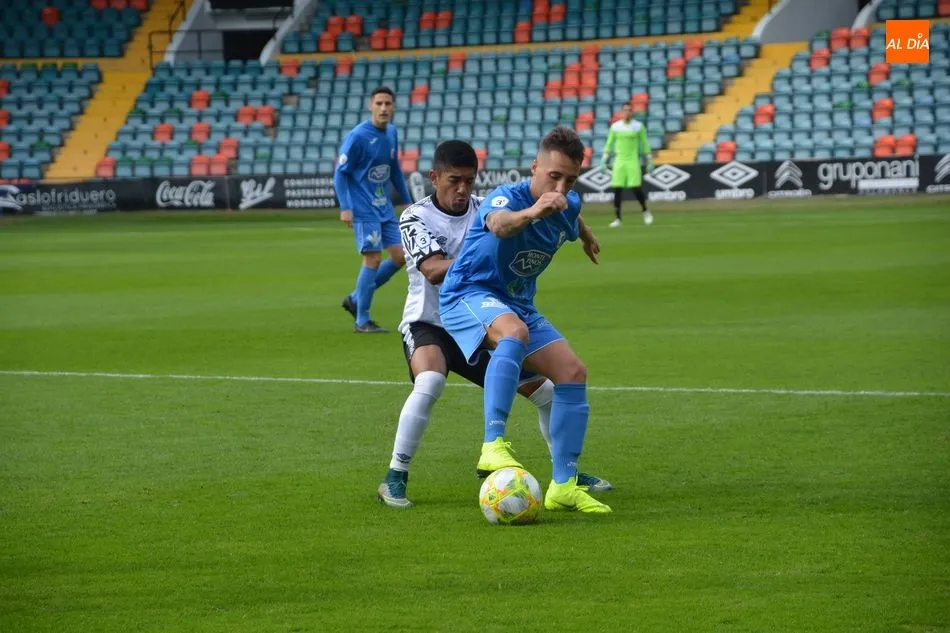 Una pugna en el Salamanca UDS-Almazán disputado en el Helmántico