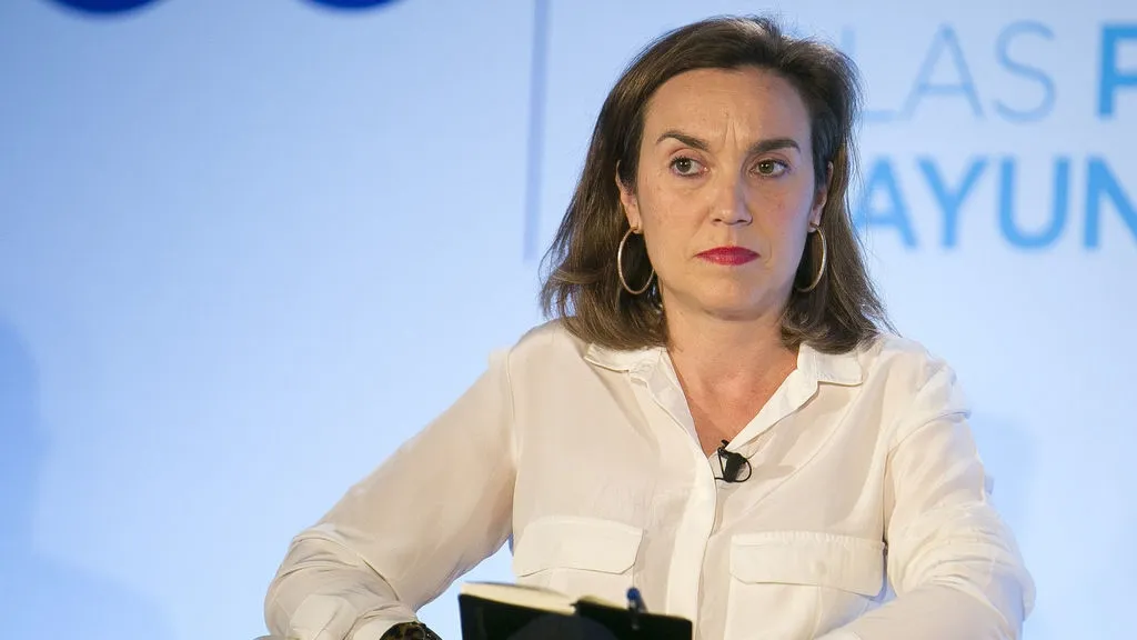 Cuca Gamarra, en un acto del PP