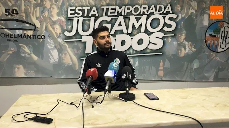 Jorge García durante la rueda de prensa / Pedro Zaballos
