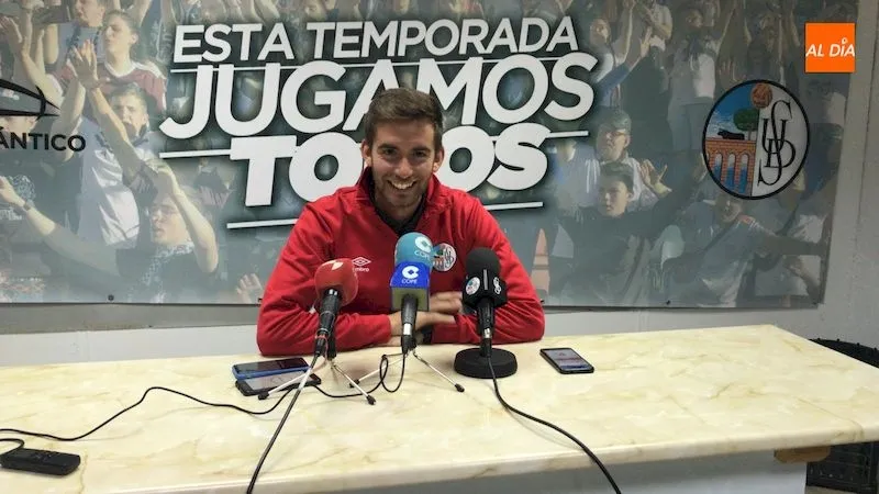 Pablo Cortés durante la rueda de prensa / Pedro Zaballos