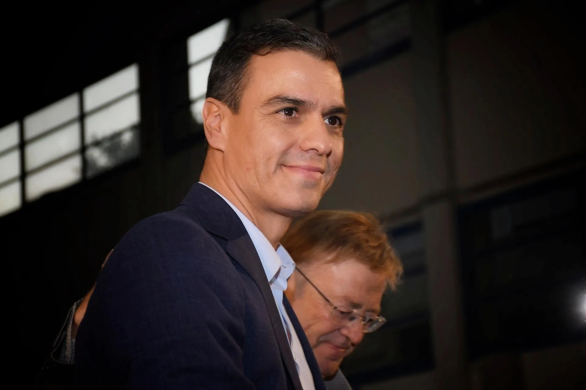 Pedro Sánchez durante el mitin en Elda / Europa Press