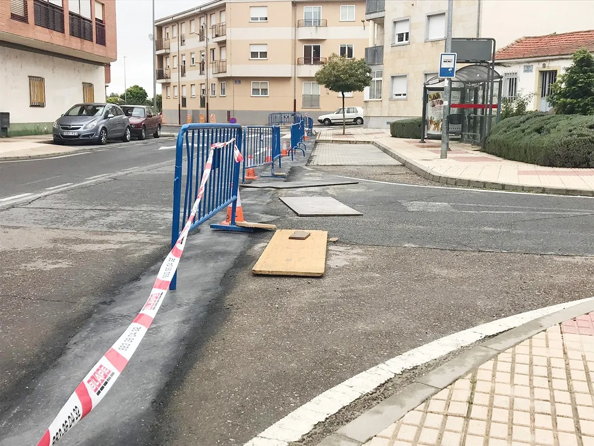 Instalación de la fibra óptica en Carbajosa de la Sagrada