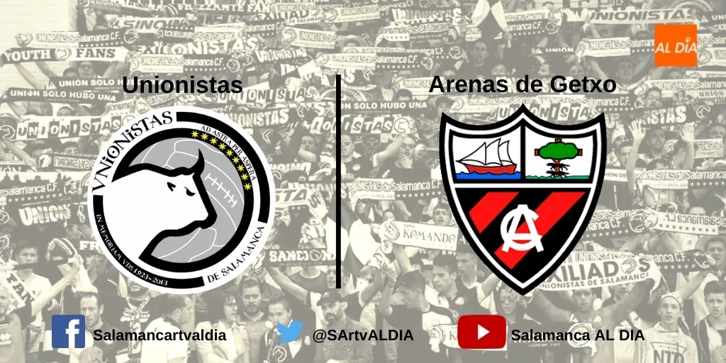 Así ha transcurrido el Unionistas vs Arenas de Getxo (1-2)