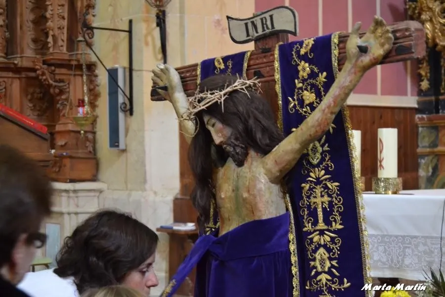 Foto 5 - Multitudinaria romer&iacute;a en honor al Cristo de Hornillos en Arabayona de M&oacute;gica
