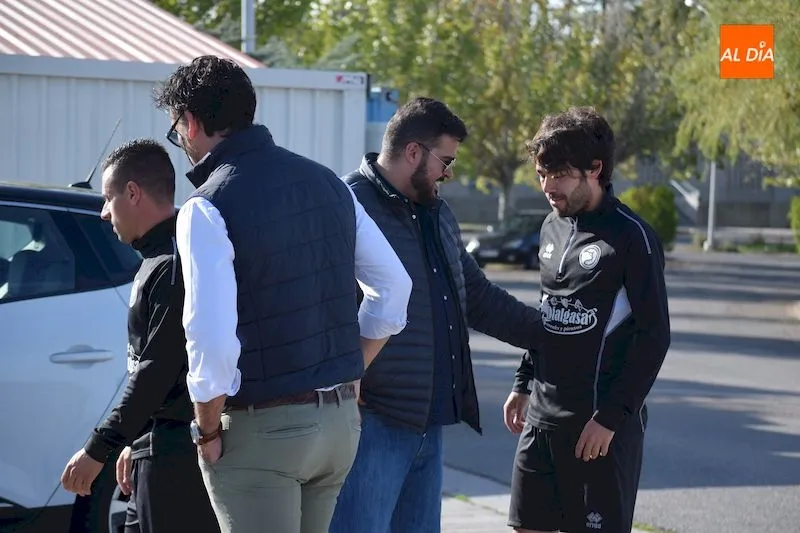 Sando y Tom hablan con Piojo y Javi Navas / Pedro Zaballos