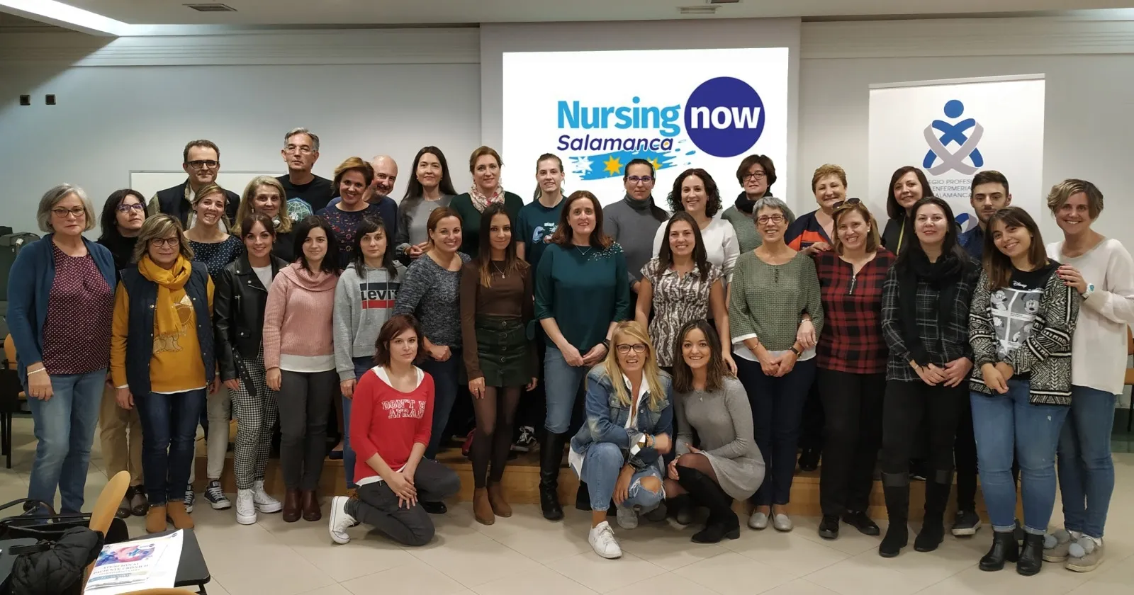 Integrantes de la iniciativa Nursing Now Salamanca