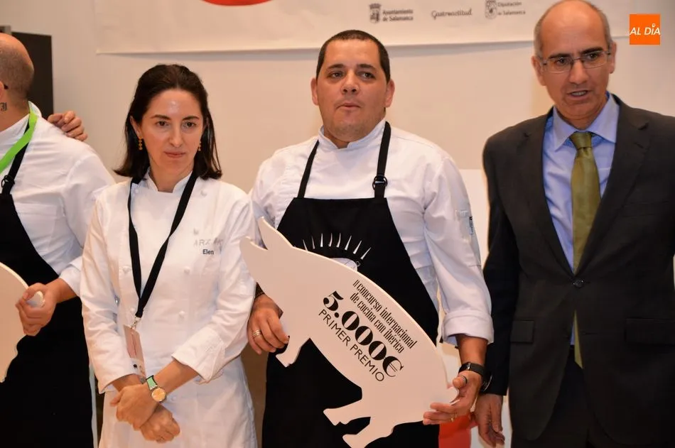 Foto 5 - Federico Guajardo gana el II Concurso Internacional de Cocina con Ib&eacute;rico de Salamanca  