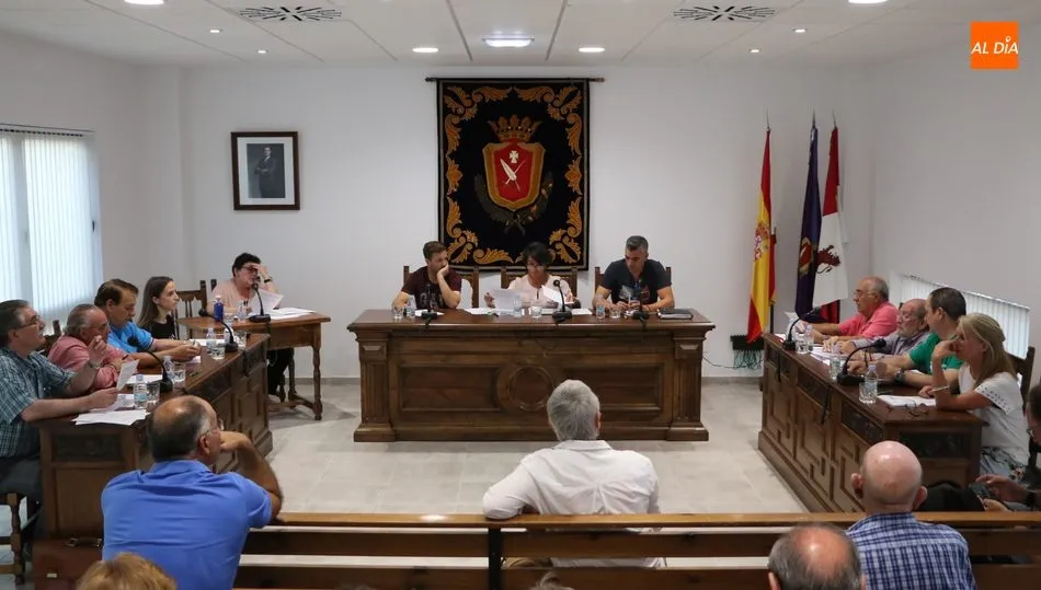 Imagen del polémico pleno celebrado el 29 de agosto / CORRAL