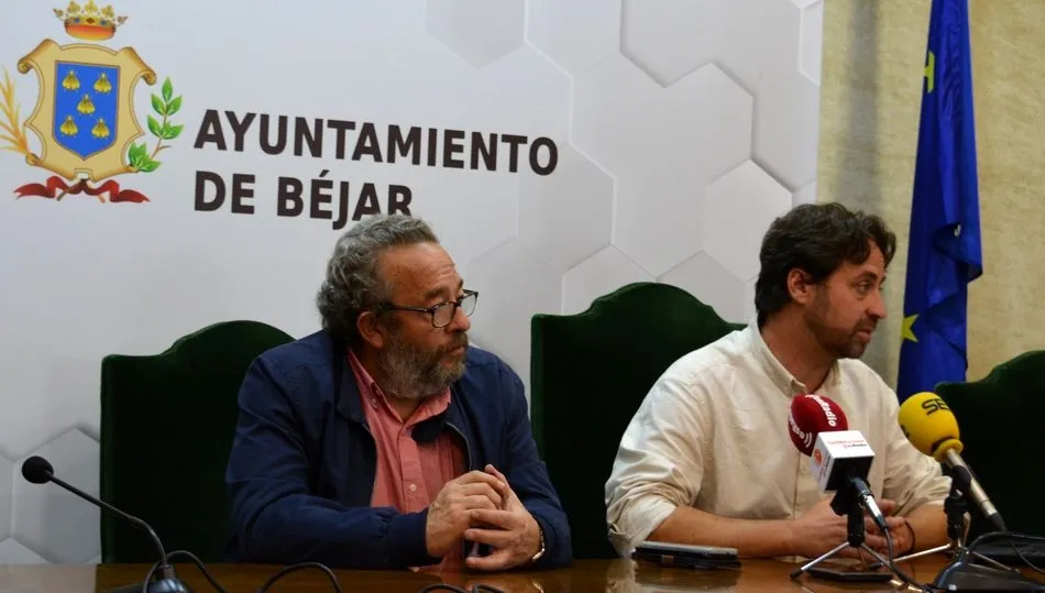 De i. a d. José Luis R. Celador y Antonio Cámara