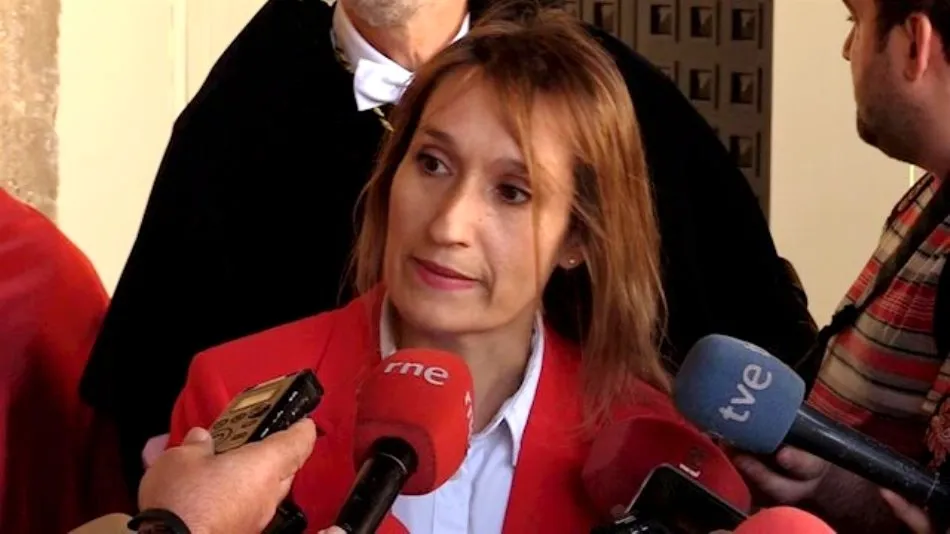 La consejera de Educación de la Junta de Castilla y León, Rocío Lucas