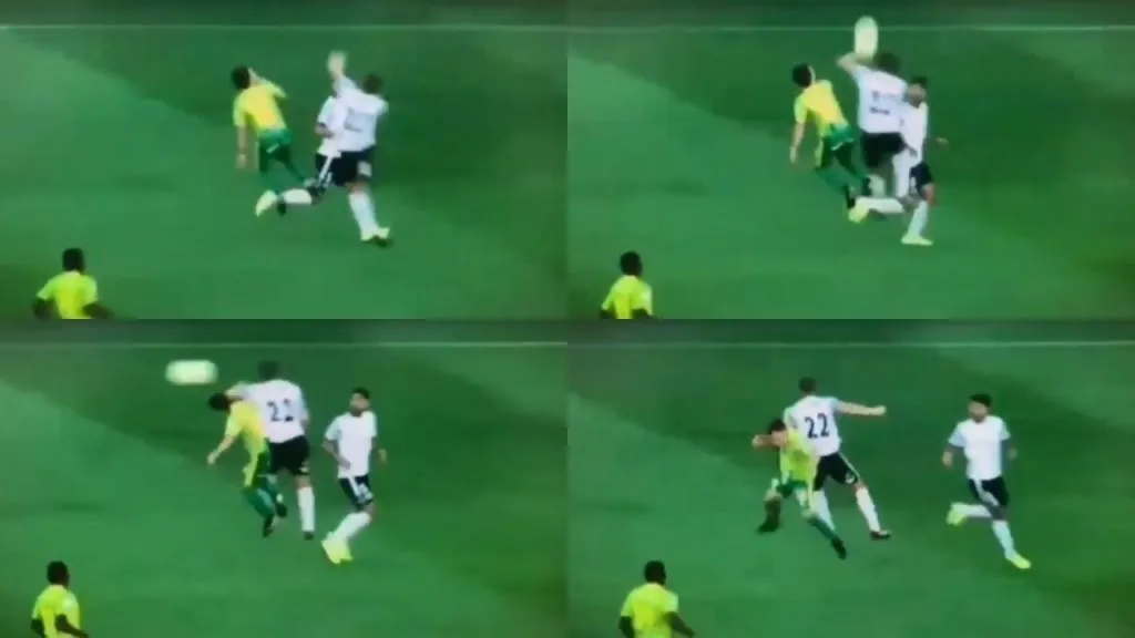 Secuencia del golpe entre Kristian y Romero