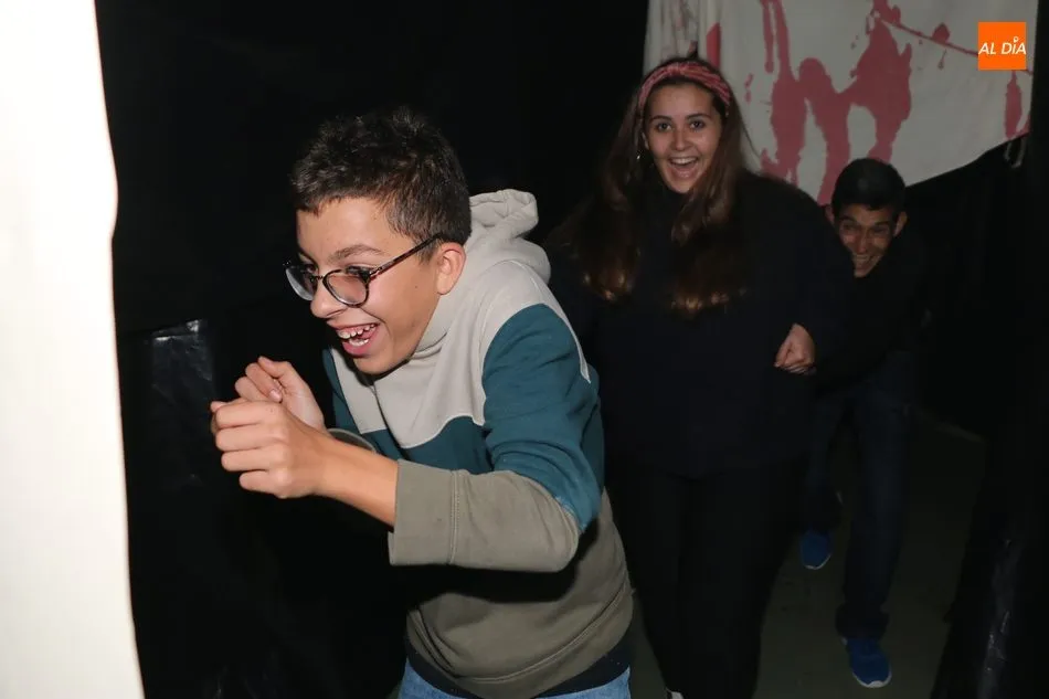 Foto 4 - Noche de miedo en Vitigudino con el T&uacute;nel del Terror de Vitiriteros   