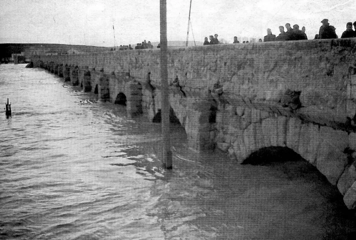 Foto 3 - Las inundaciones del r&iacute;o Tormes a lo largo de los a&ntilde;os