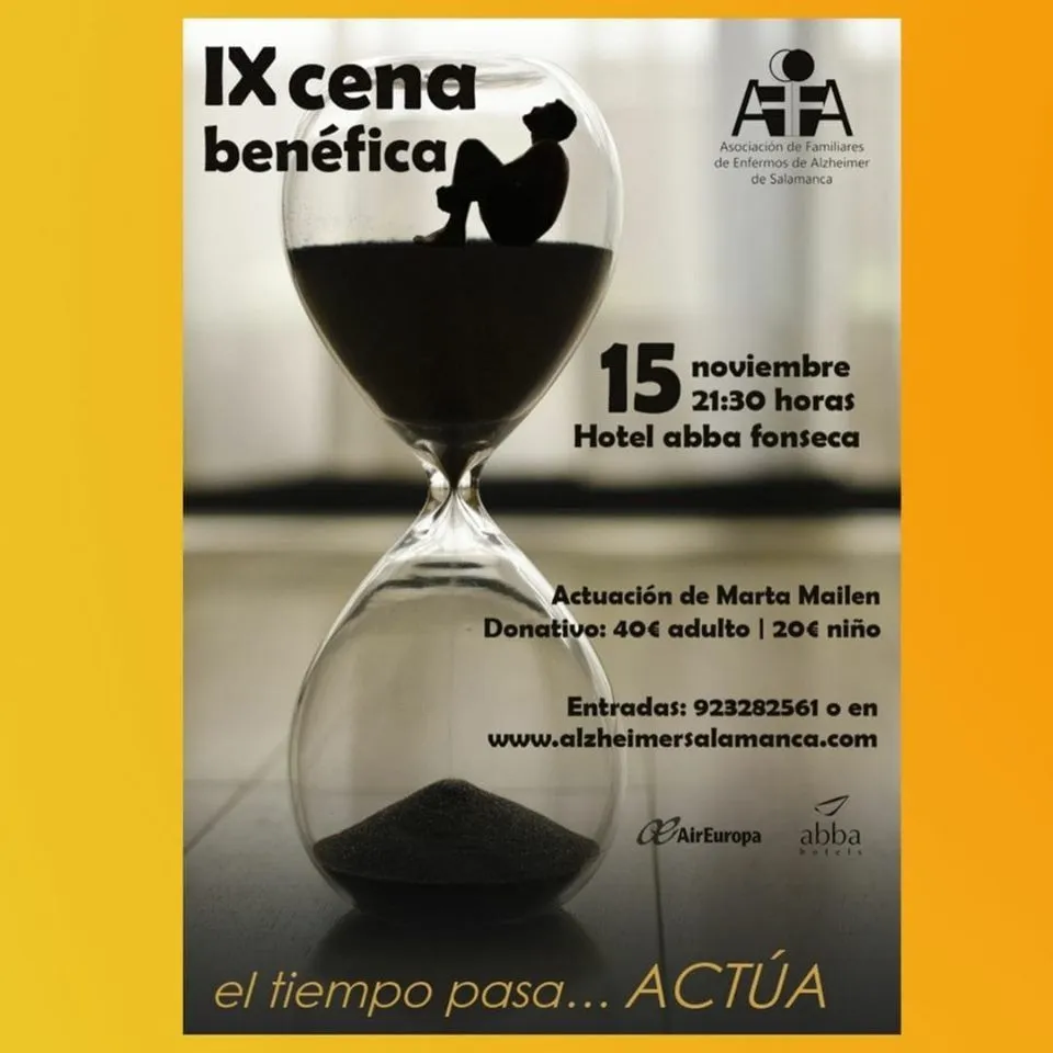 Foto 2 - La Asociaci&oacute;n de Familiares de Alzheimer celebra este viernes su IX Cena Ben&eacute;fica&nbsp;