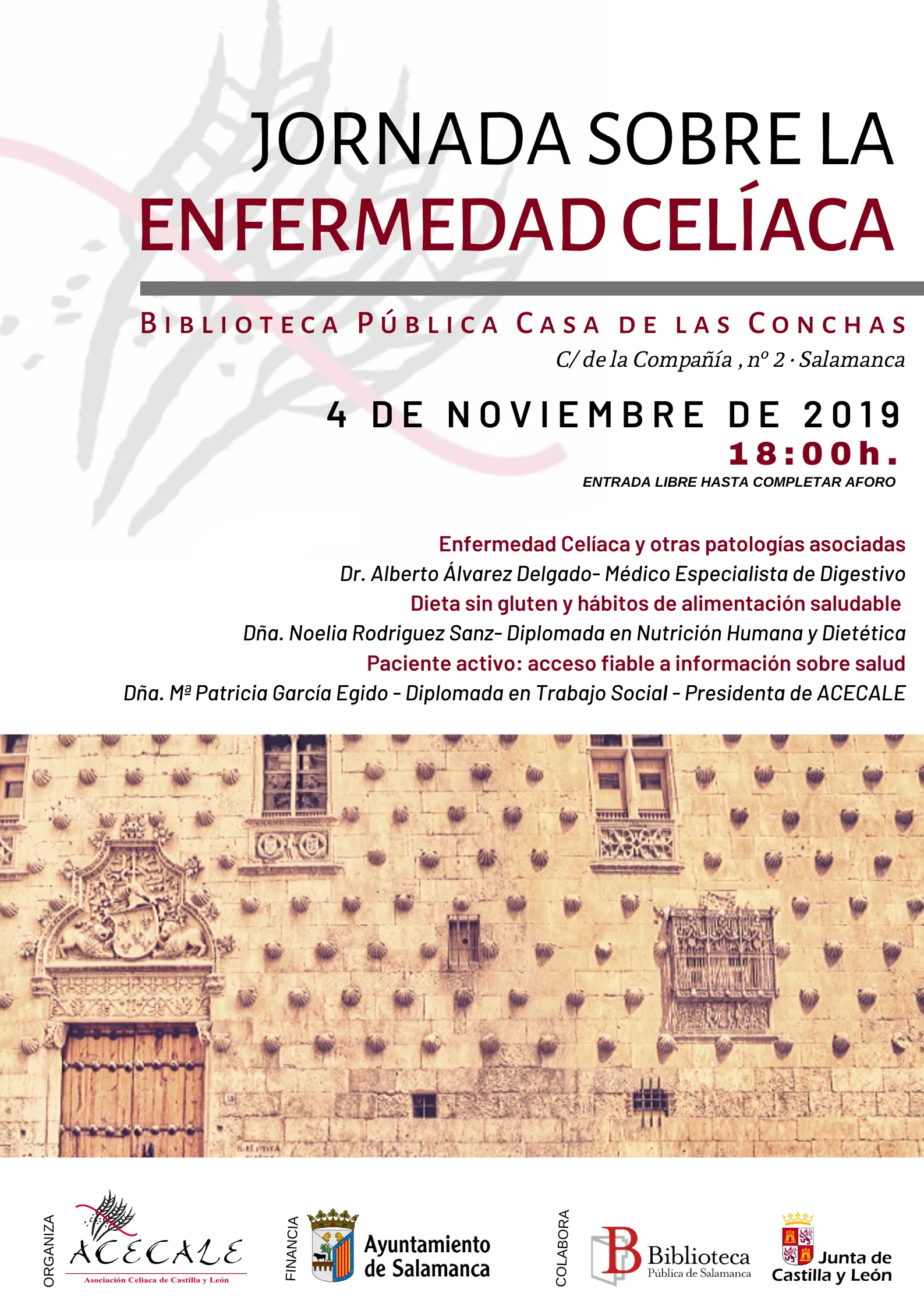 Foto 2 - Salamanca celebra una jornada sobre la enfermedad cel&iacute;aca el pr&oacute;ximo lunes 4 de noviembre